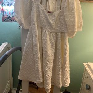 Free People Puff sleeve dress